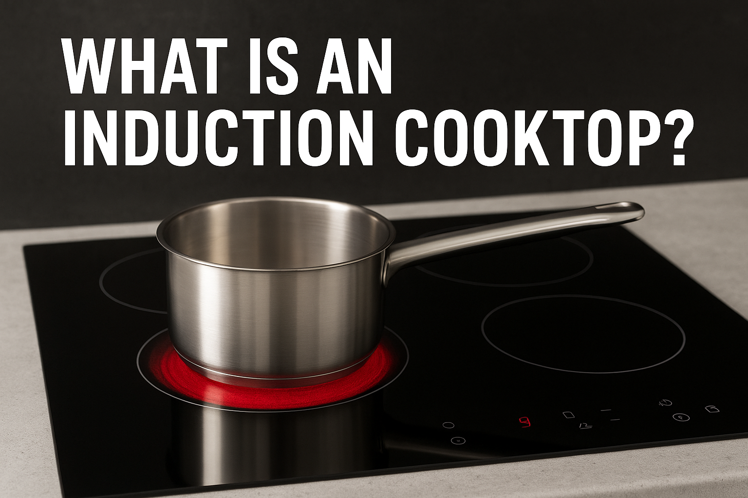 What is an induction cooktop
